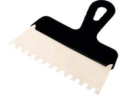 Stierka fas�dna zubat�, antikorov�, 150 mm, zub 6 mm