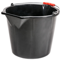 Naberacie vedro s v�levkou, zosilnen�, plastov� �chyt, 15 l