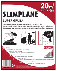 Ochrann� f�lia LDPE 4x5m 67um