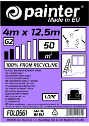 Ochrann� f�lia LDPE 4x12,5m 18um