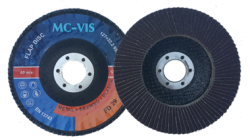 Lamelov� kot�� KORUND, 125�22,23 mm, P80, vypukl�