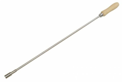 Kom�nov� nadstavec pevn� s drevenou r��kou 1m