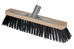 Priemyseln� metla, oce�ov� vlas, �krabka, 400 mm, n�sada 140 cm