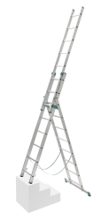 Rebr�k Al trojdielny na schody 8st. 2,30/3,46/5,13m EUROSTYLE