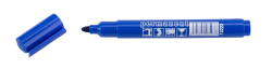 Permanentn� zna�kova�, hrub� hrot, modr�