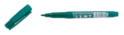 Permanentn� zna�kova�, jemn� hrot, zelen�