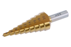 Stup�ov� vrt�k HSS TiN 4-20mm 9 stup�ov