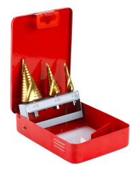 Stup�ovit� vrt�ky HSS TiN 4-12,4-20,4-32mm 3ks