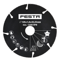 Karbidov� kot�� univerz�lny 125x1x22,2mm