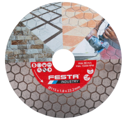 Diamantov� kot�� rezn� 115x1,8x22,2mm