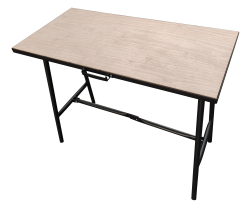 Pracovn� st�l, skladac�, 100�50�84 cm, nosnos� 100 kg