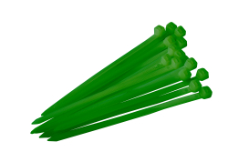 S�ahovacie p�sky, 120�4,8 mm, zelen�, 50 ks