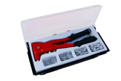 Nitovacie klie�te s nitmi, CrMo, 2,4�4,8 mm, 260 mm