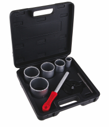 Karbidov� vykru�ov�ky do dla�by 33-83mm 8ks kufr�k