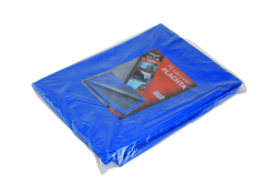 Krycia plachta PROFI, 4�5 m, modro-strieborn�