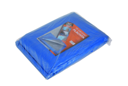 Krycia plachta PROFI, 5�8 m, modro-strieborn�