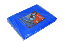 Krycia plachta PROFI, 6�8 m, modro-strieborn�