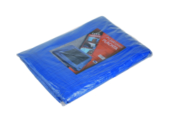 Krycia plachta EKONOMIK, 4�6 m, modr�