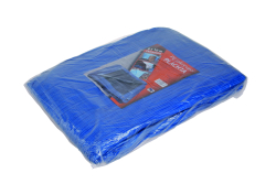 Krycia plachta EKONOMIK, 6�10 m, modr�