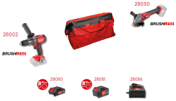 S�prava n�radia BRUSHLESS SHARE20V 2 + 3 + ta�ka