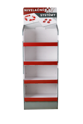 Prezenta�n� stojan na nivela�n� syst�m