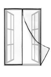 Z�ves na dvere proti hmyzu magnetick� antracit 220x100mm