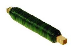 Dr�t viazac� PVC zelen� 0,9(0,65)mm 30m cievka [K]