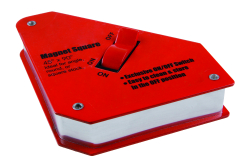 Magnet uhlov� vyp�na� 130x150x32mm 45�, 90� 22kg