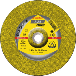 Br�sny kot�� A 24 Extra, 230�6�22,23 mm, vypukl�