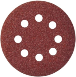 Br�sny v�sek na such� zips PL28CK 125mm P180 dierovan� D8 GLS5